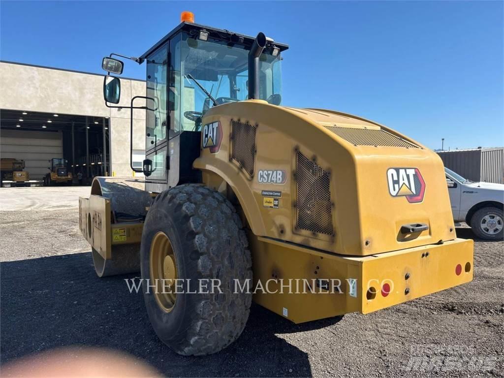 CAT CS74B Οδοστρωτήρες μονού κυλίνδρου