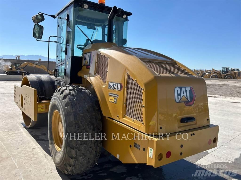 CAT CS74B Οδοστρωτήρες μονού κυλίνδρου