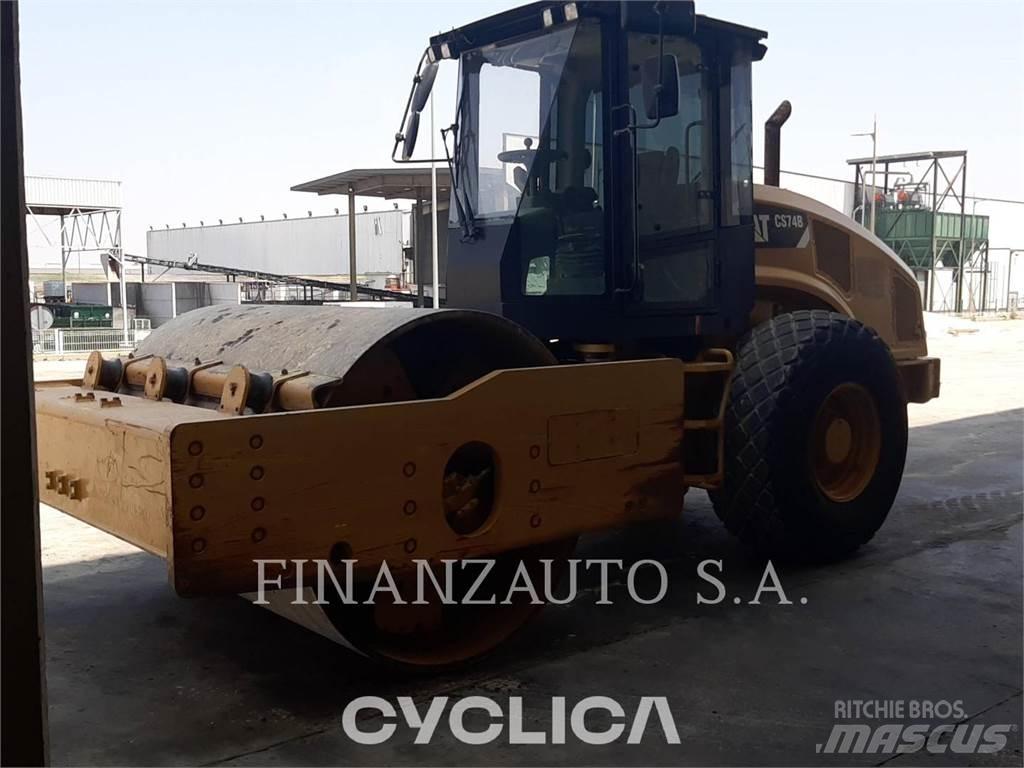 CAT CS74B Οδοστρωτήρες μονού κυλίνδρου