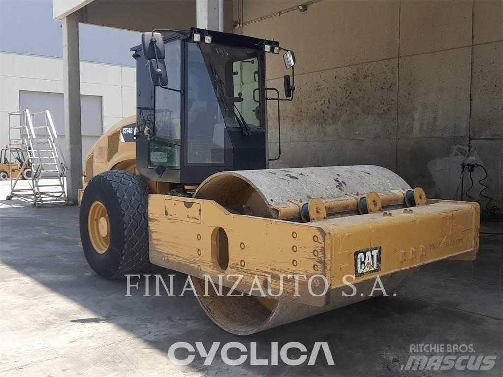 CAT CS74B Οδοστρωτήρες μονού κυλίνδρου