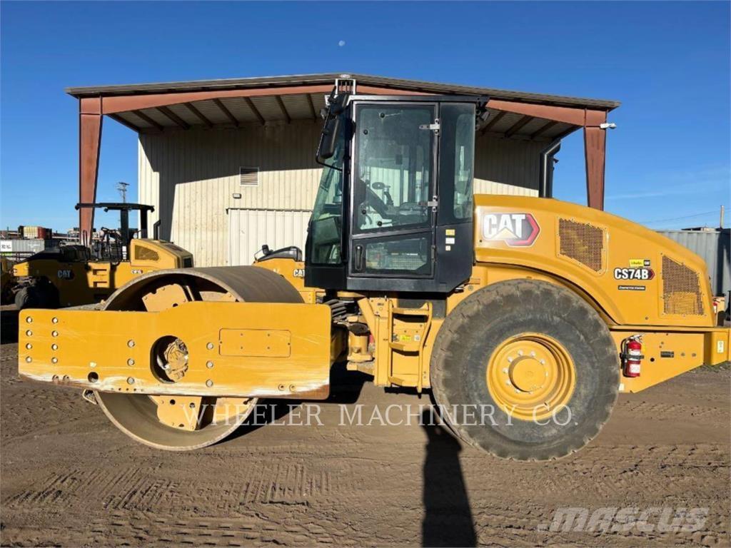 CAT CS74B Οδοστρωτήρες μονού κυλίνδρου