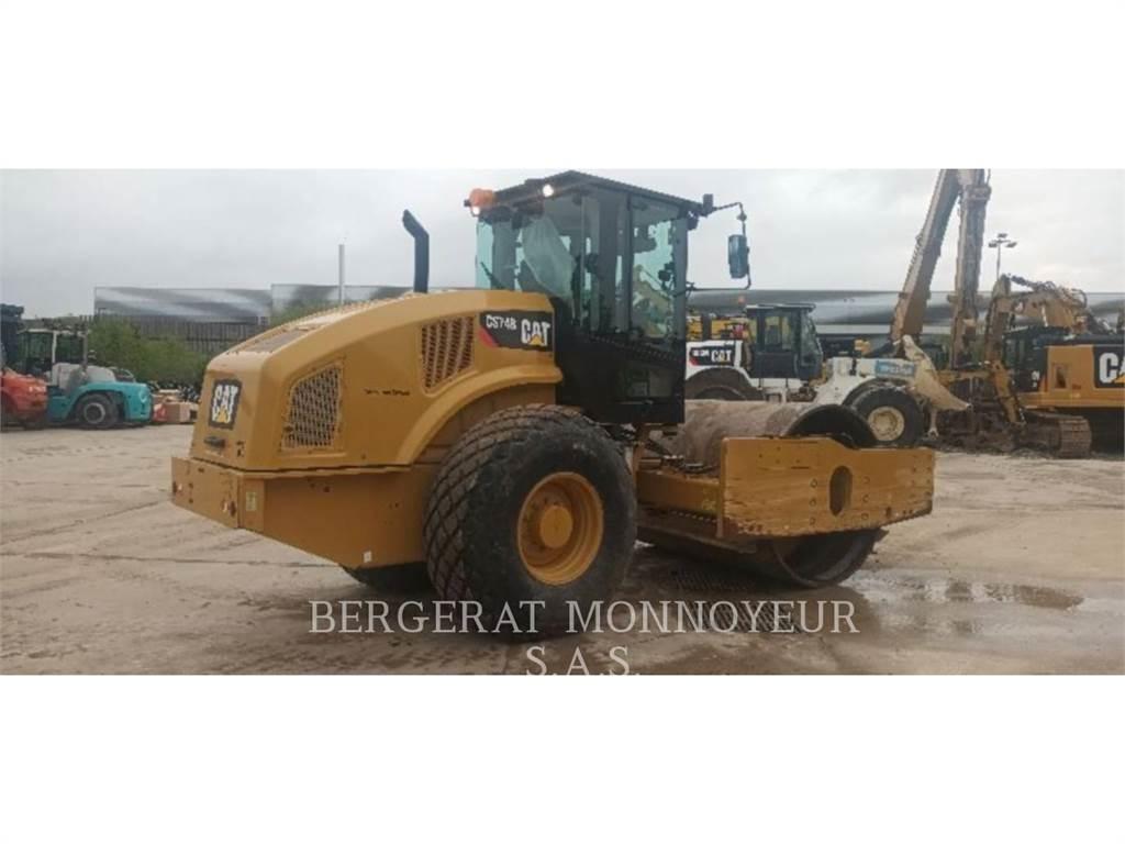 CAT CS74B 4F Κύλινδροι συμπίεσης εδάφους
