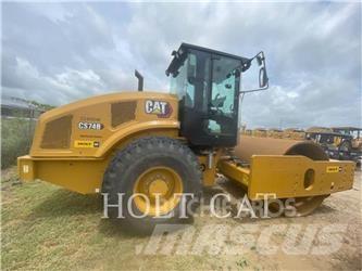 CAT CS74B CAB Οδοστρωτήρες μονού κυλίνδρου