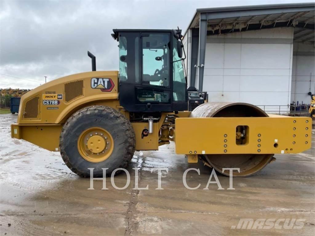 CAT CS78B Οδοστρωτήρες μονού κυλίνδρου