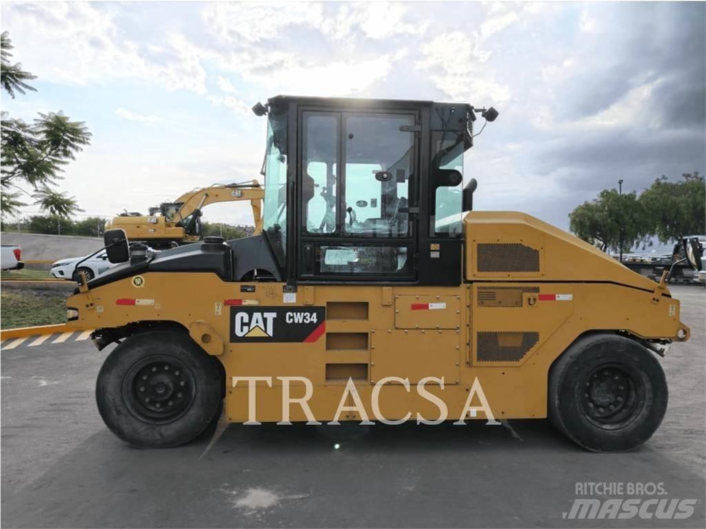CAT CW 34 Κύλινδροι με επίσωτρα με αέρα