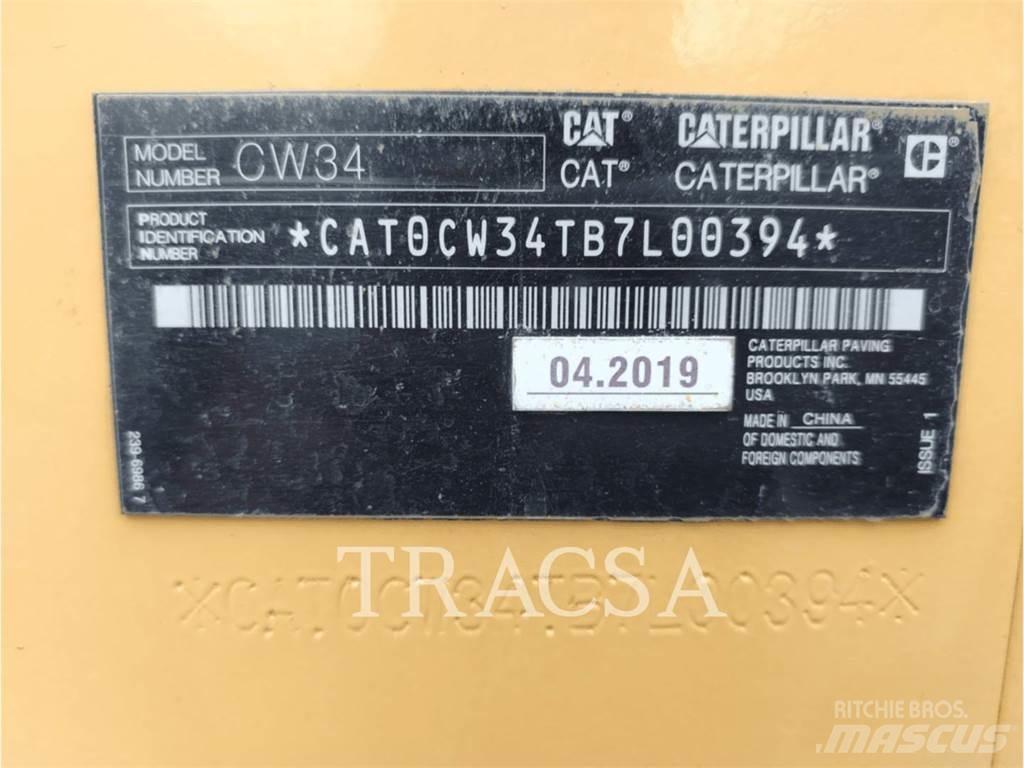 CAT CW 34 Κύλινδροι με επίσωτρα με αέρα