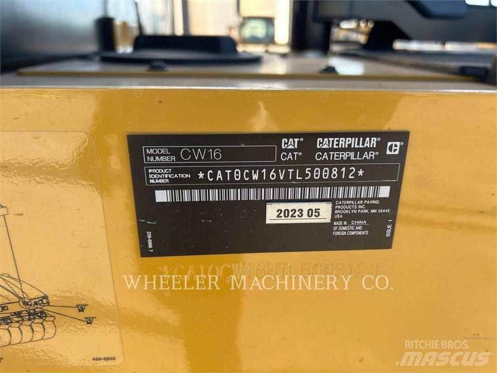 CAT CW16 Κύλινδροι με επίσωτρα με αέρα