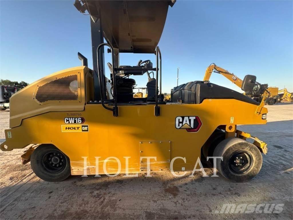 CAT CW16 Οδοστρωτήρες μονού κυλίνδρου