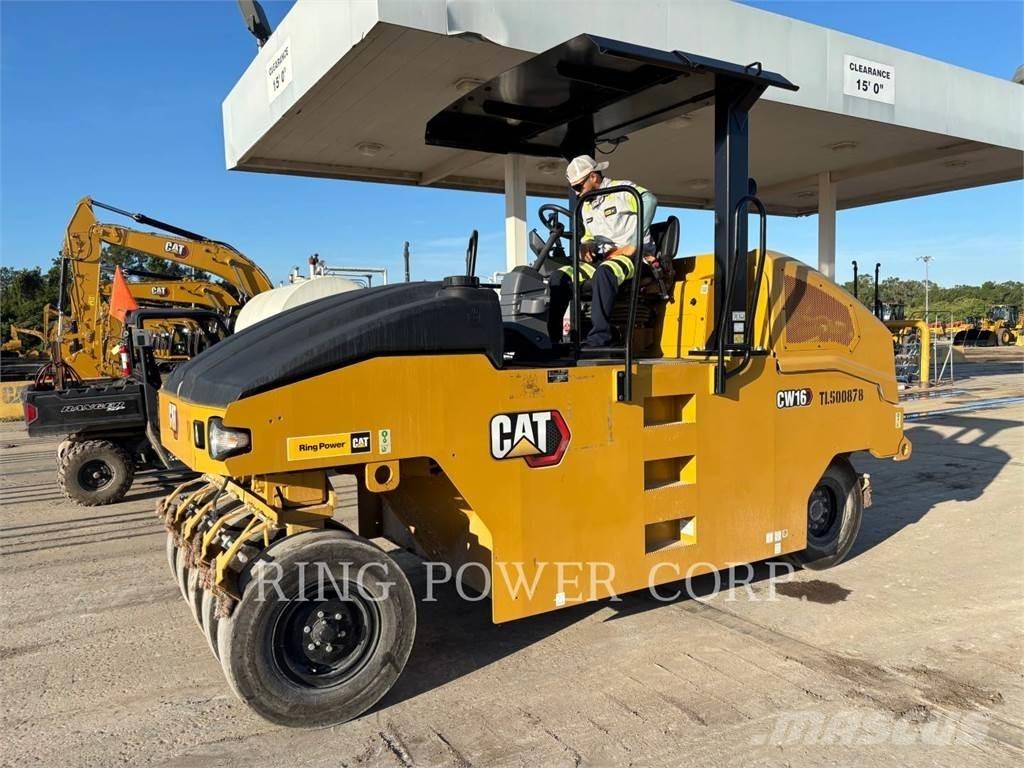 CAT CW16 Οδοστρωτήρες διπλού κυλίνδρου