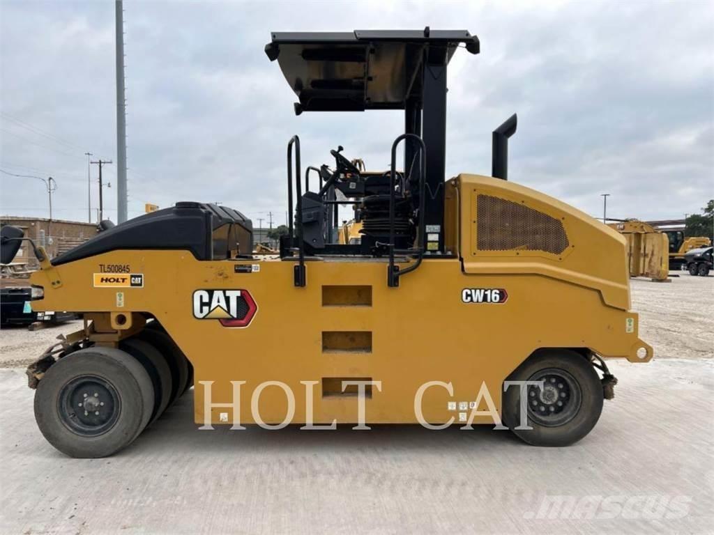CAT CW16 Οδοστρωτήρες μονού κυλίνδρου