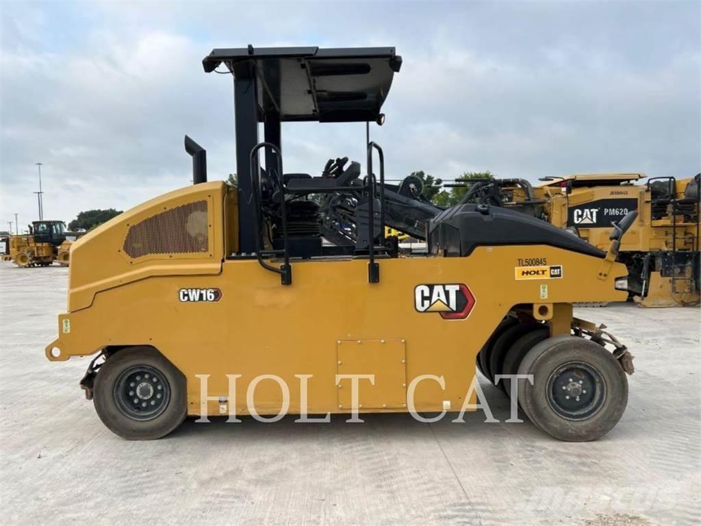 CAT CW16 Οδοστρωτήρες μονού κυλίνδρου
