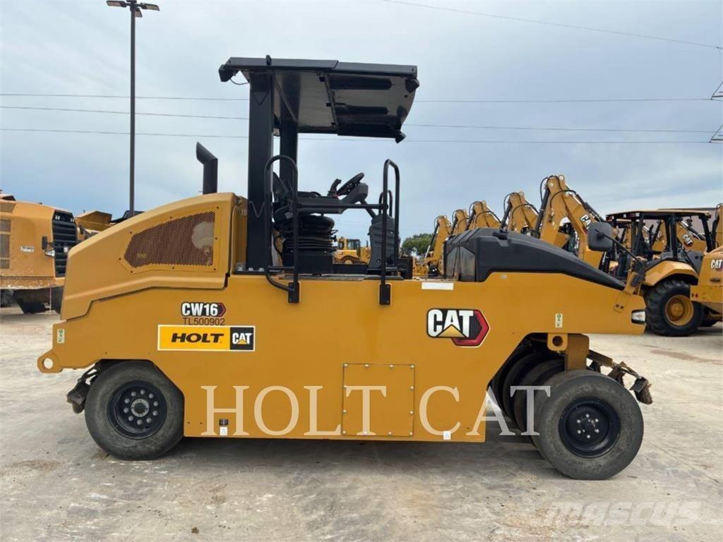 CAT CW16 Οδοστρωτήρες μονού κυλίνδρου