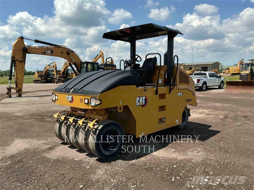 CAT CW16 Κύλινδροι με επίσωτρα με αέρα