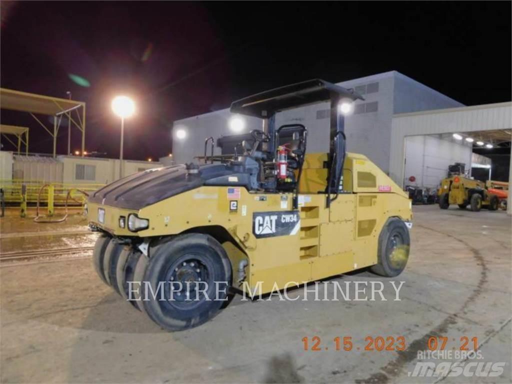 CAT CW34 Κύλινδροι με επίσωτρα με αέρα