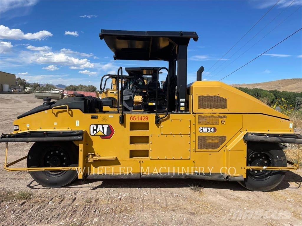 CAT CW34 Κύλινδροι με επίσωτρα με αέρα