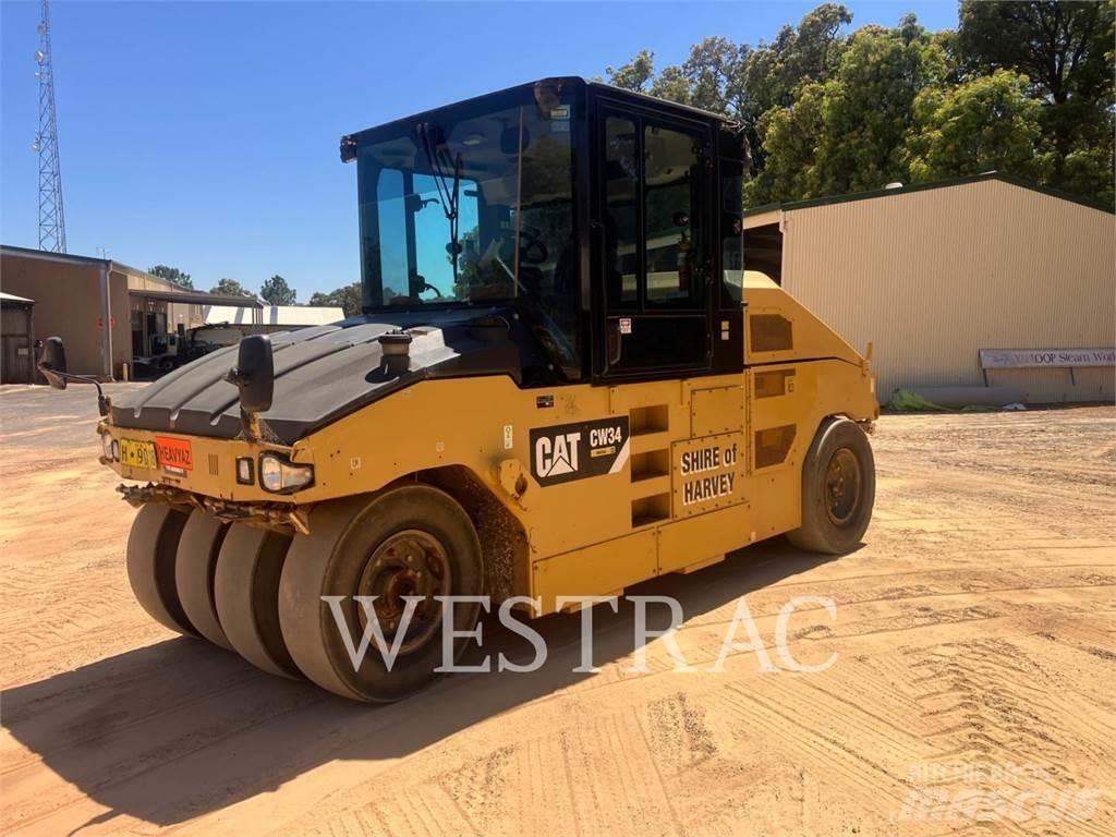 CAT CW34 Κύλινδροι με επίσωτρα με αέρα