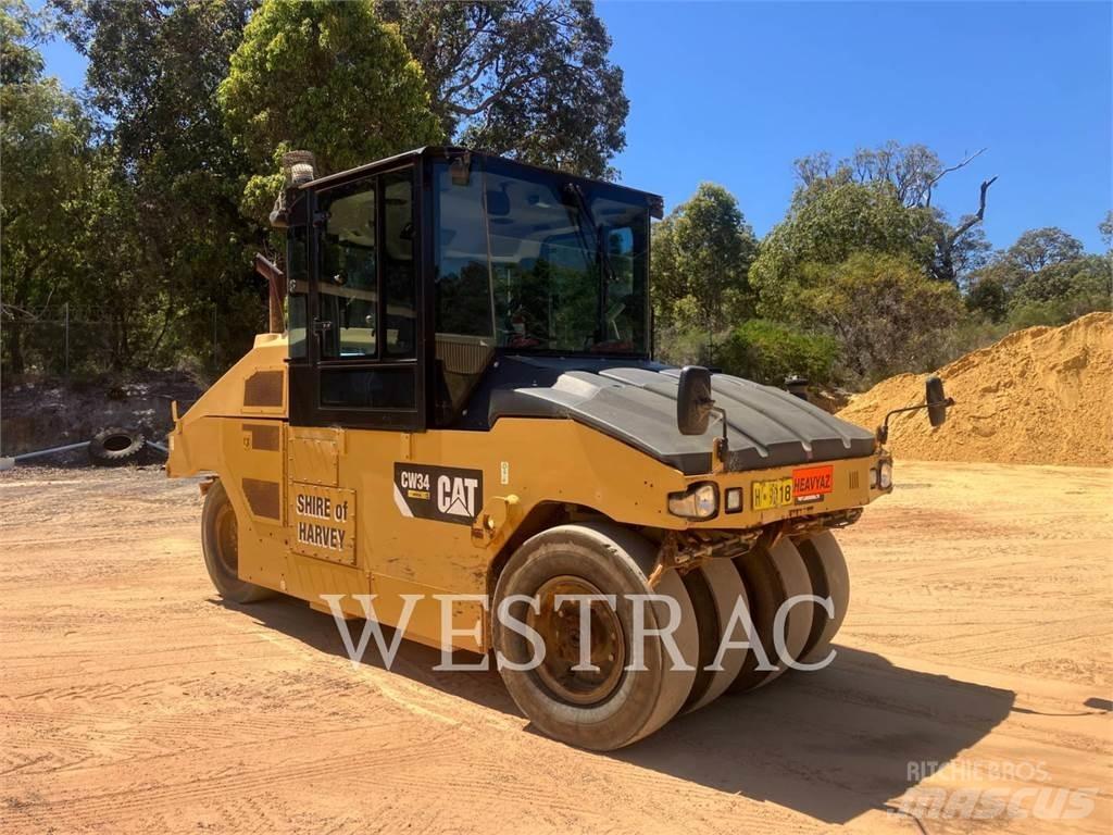 CAT CW34 Κύλινδροι με επίσωτρα με αέρα