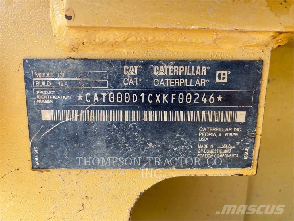 CAT D1 Μπουλντόζες με ερπύστριες