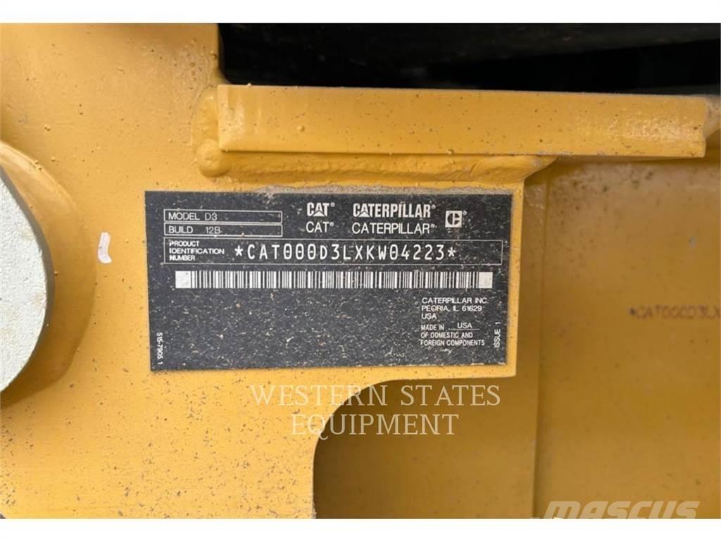 CAT D3 Μπουλντόζες με ερπύστριες