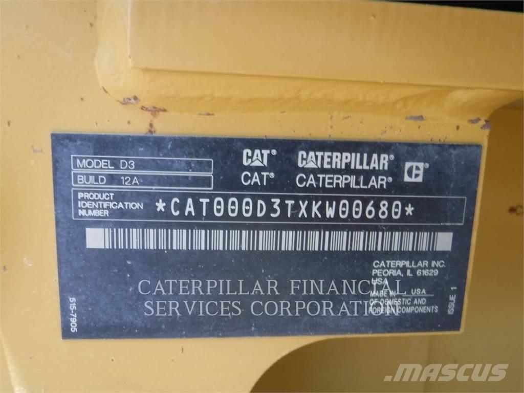 CAT D3-12 Μπουλντόζες με ερπύστριες