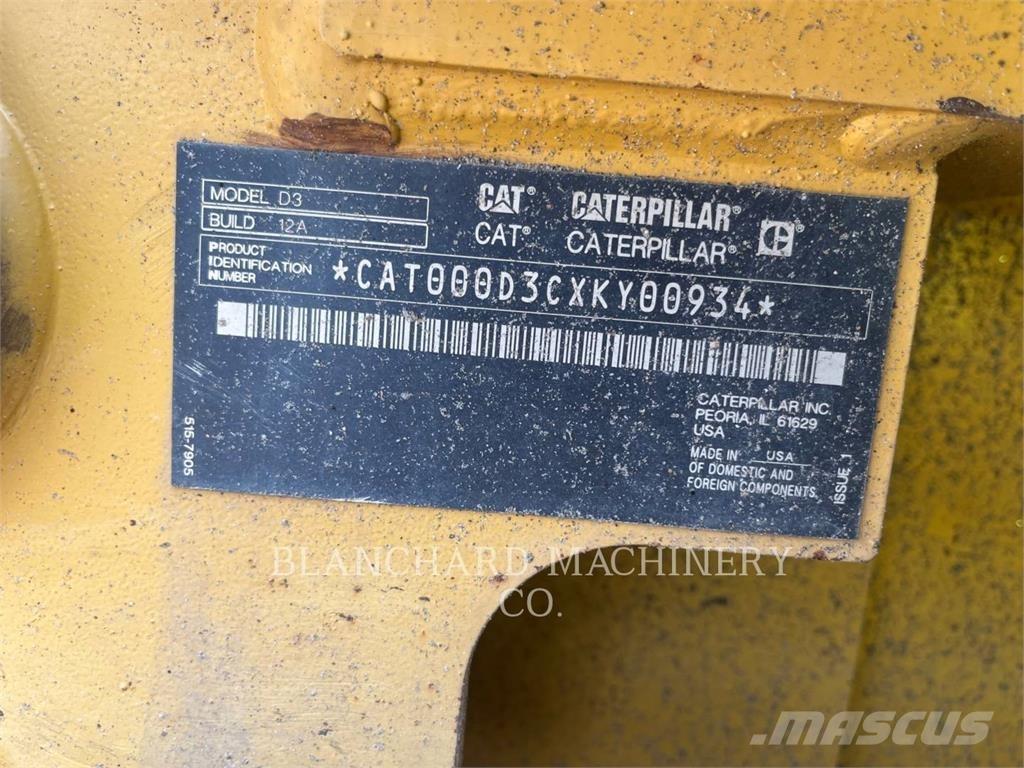 CAT D3 LGP Μπουλντόζες με ερπύστριες