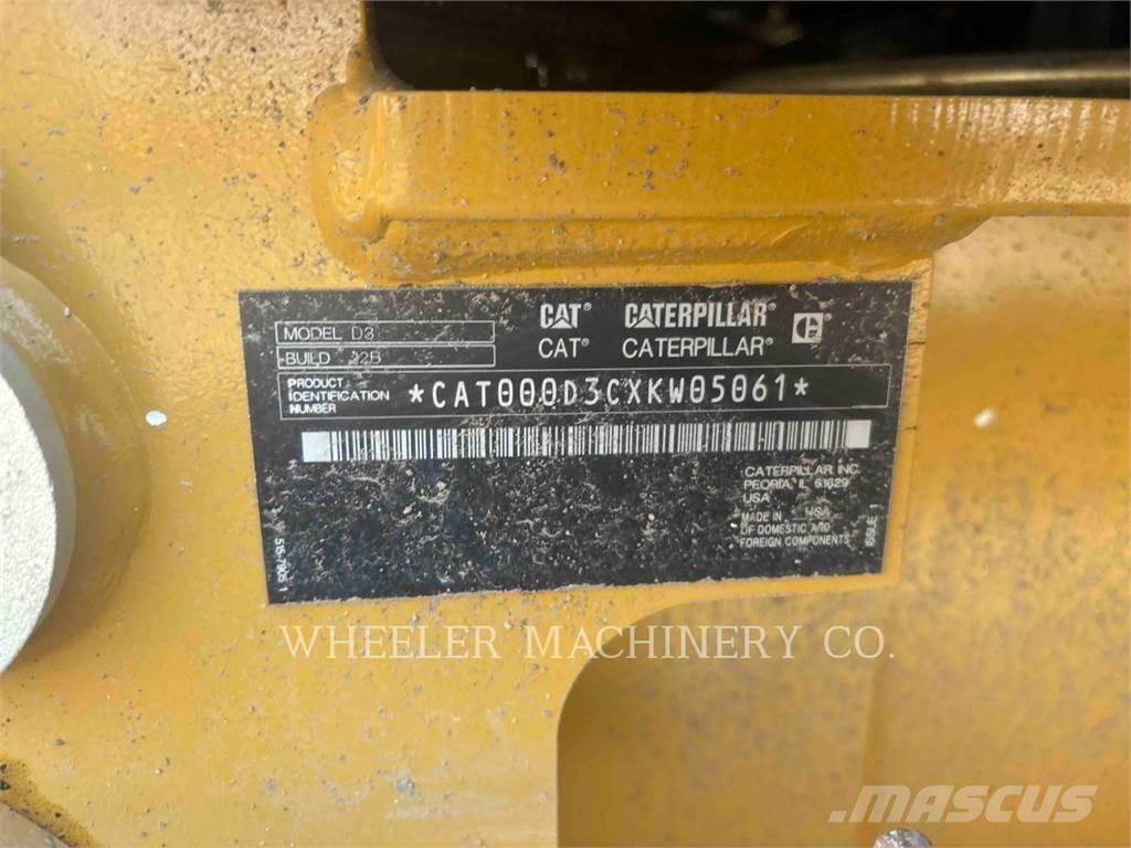 CAT D3 XL Μπουλντόζες με ερπύστριες
