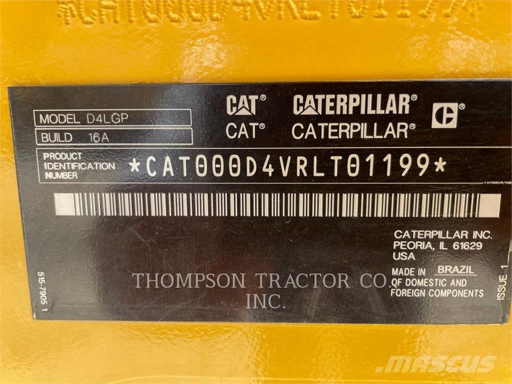 CAT D4 Μπουλντόζες με ερπύστριες