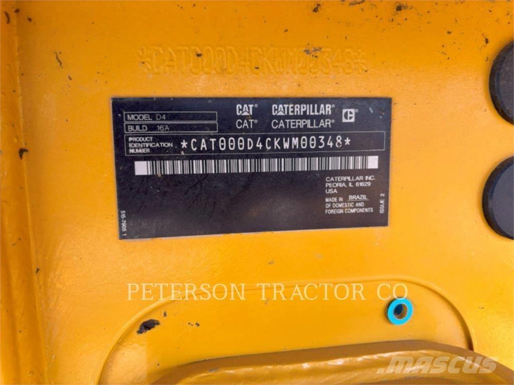 CAT D4 Μπουλντόζες με ερπύστριες