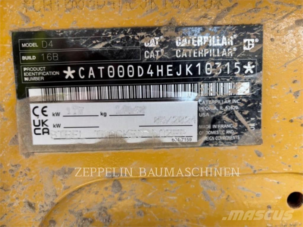 CAT D4-16A Μπουλντόζες με ερπύστριες