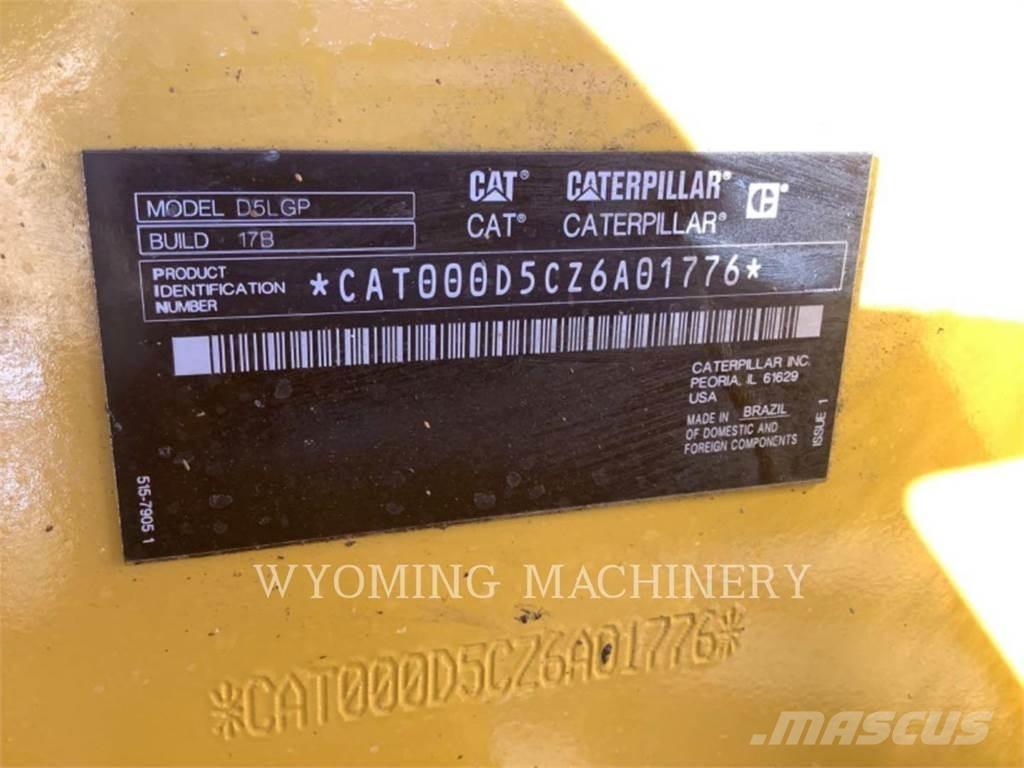 CAT D5 LGP Μπουλντόζες με ερπύστριες