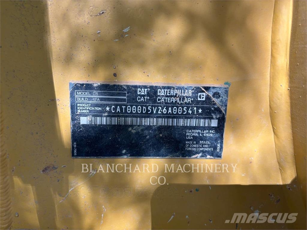 CAT D5- LGP Μπουλντόζες με ερπύστριες