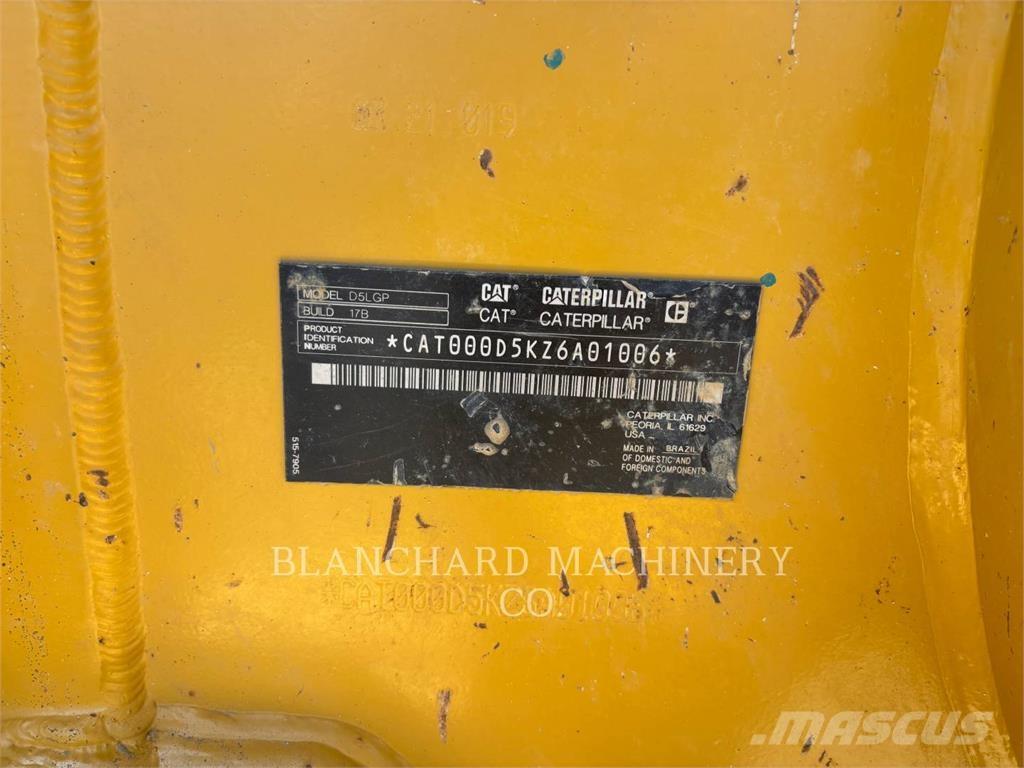 CAT D5 LGP Μπουλντόζες με ερπύστριες
