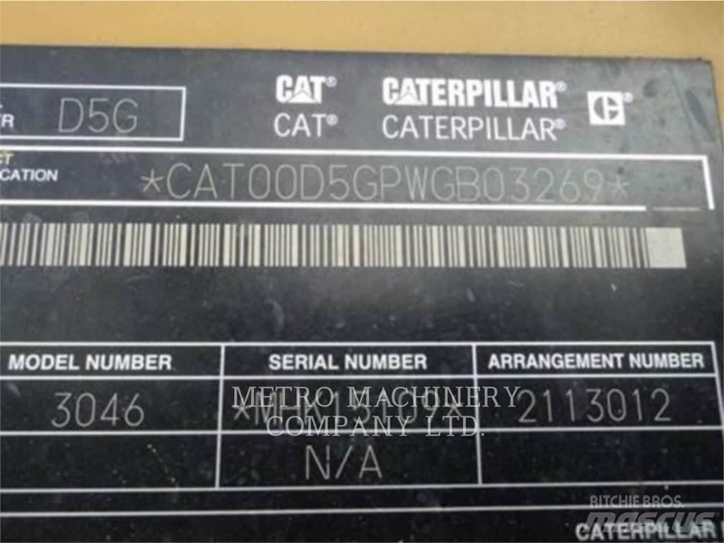 CAT D5GXL Μπουλντόζες με ερπύστριες