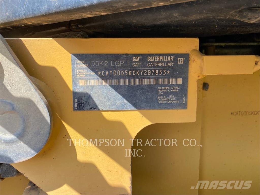 CAT D5K2 LGP Μπουλντόζες με ερπύστριες