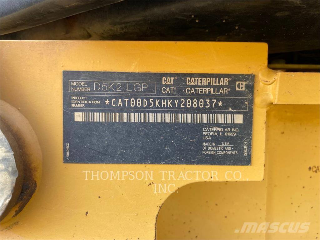 CAT D5K2 LGP Μπουλντόζες με ερπύστριες