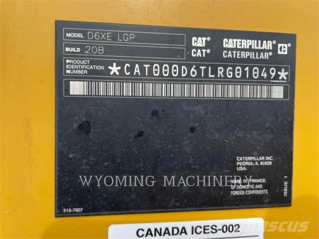 CAT D6 XE LGP Μπουλντόζες με ερπύστριες