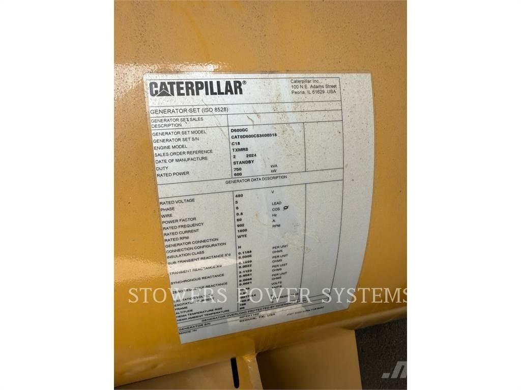 CAT D600GC Γεννήτριες ντίζελ