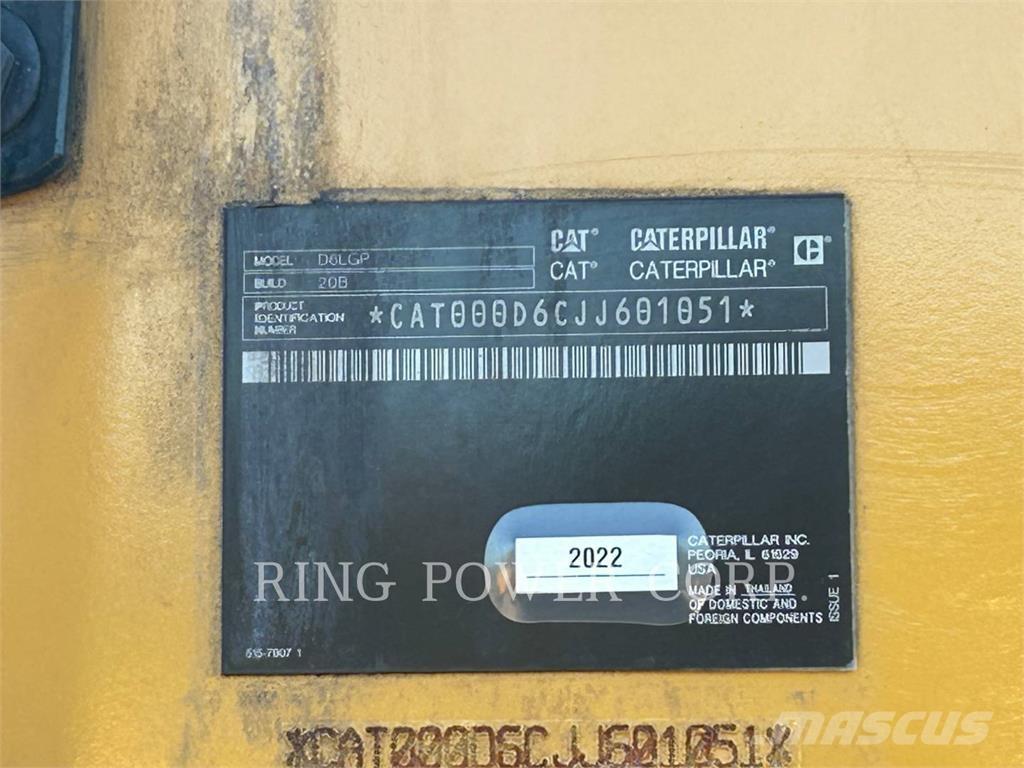 CAT D6LGP Μπουλντόζες με ερπύστριες