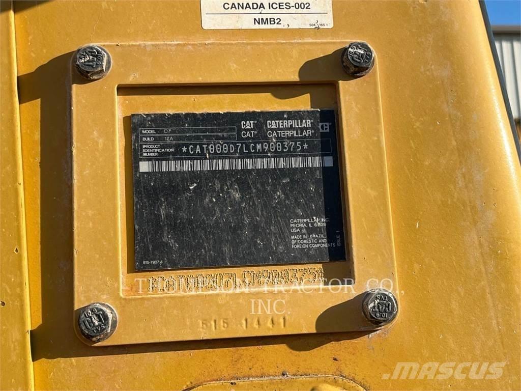 CAT D7 Μπουλντόζες με ερπύστριες