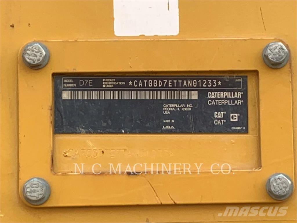 CAT D7E Μπουλντόζες με ερπύστριες
