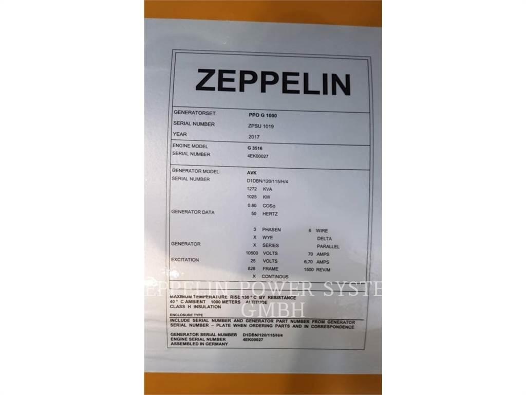 CAT G3516 _ PPO G1000 Γεννήτριες ντίζελ