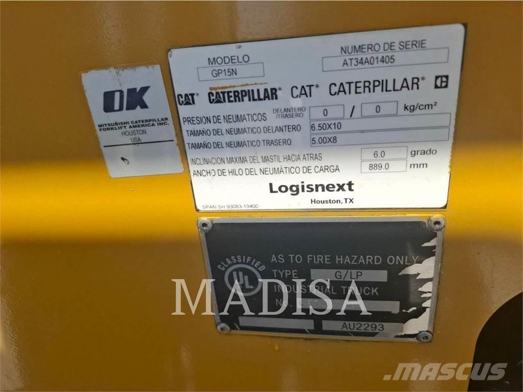 CAT GP15N5 Περονοφόρα ανυψωτικά κλαρκ - άλλα