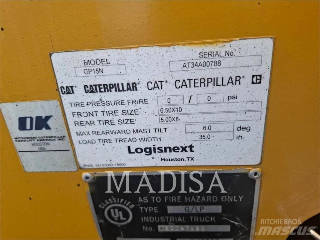 CAT GP15N5 Περονοφόρα ανυψωτικά κλαρκ - άλλα
