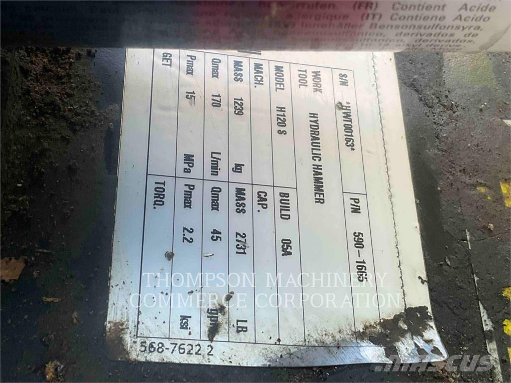 CAT H120ES Σφυριά / Σπαστήρες