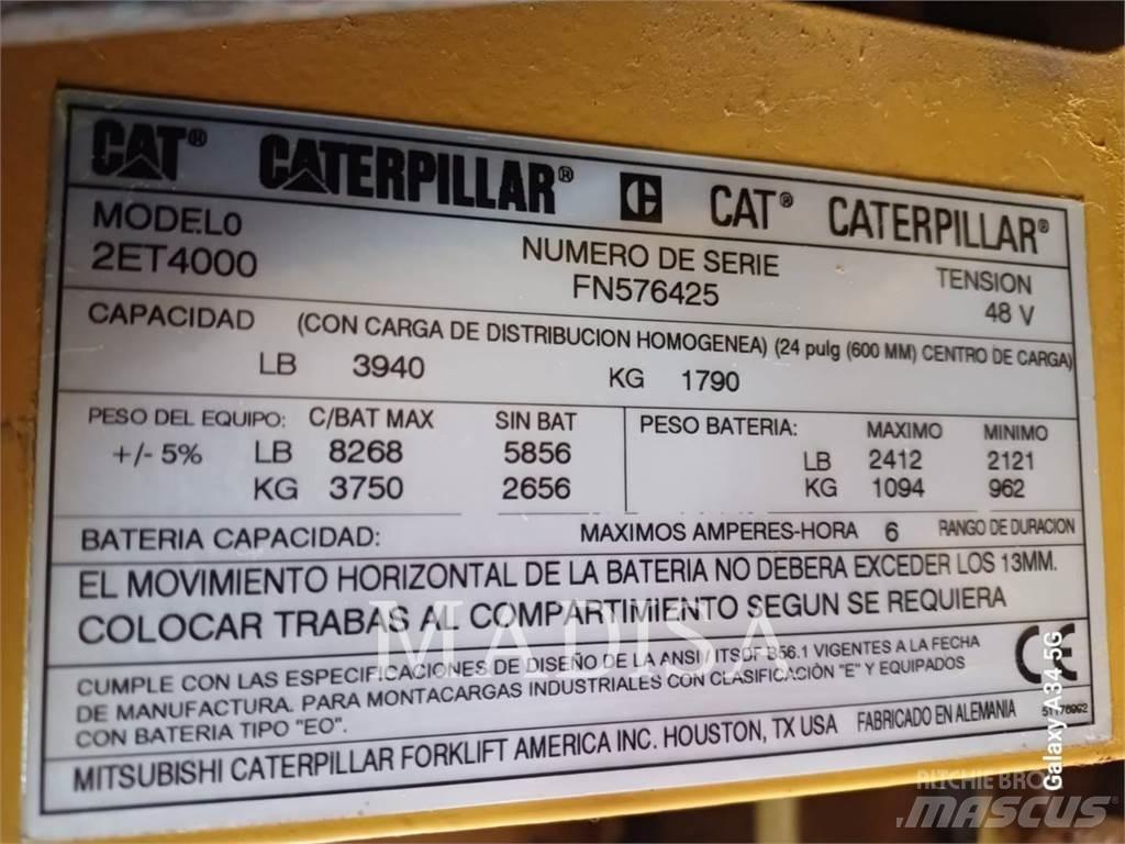 CAT LIFT TRUCKS 2ET4000 Περονοφόρα ανυψωτικά κλαρκ - άλλα