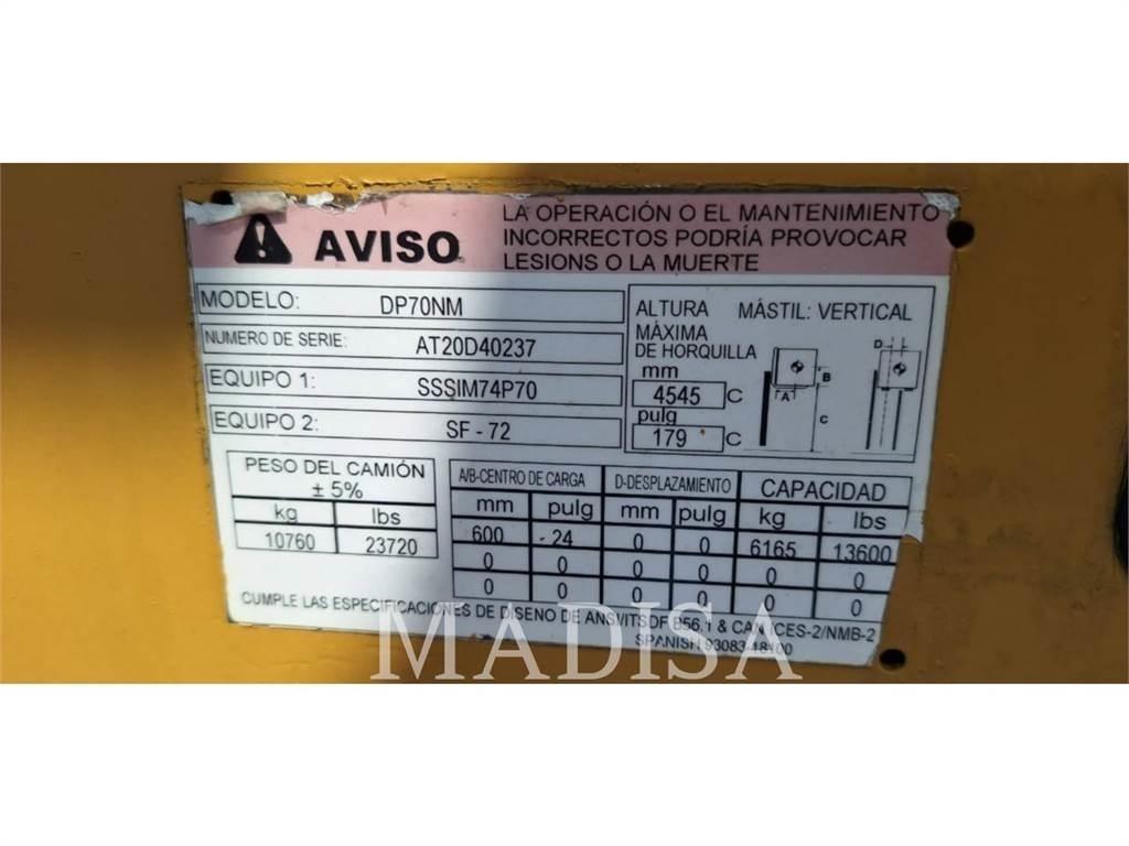 CAT LIFT TRUCKS DP70NM Περονοφόρα ανυψωτικά κλαρκ - άλλα