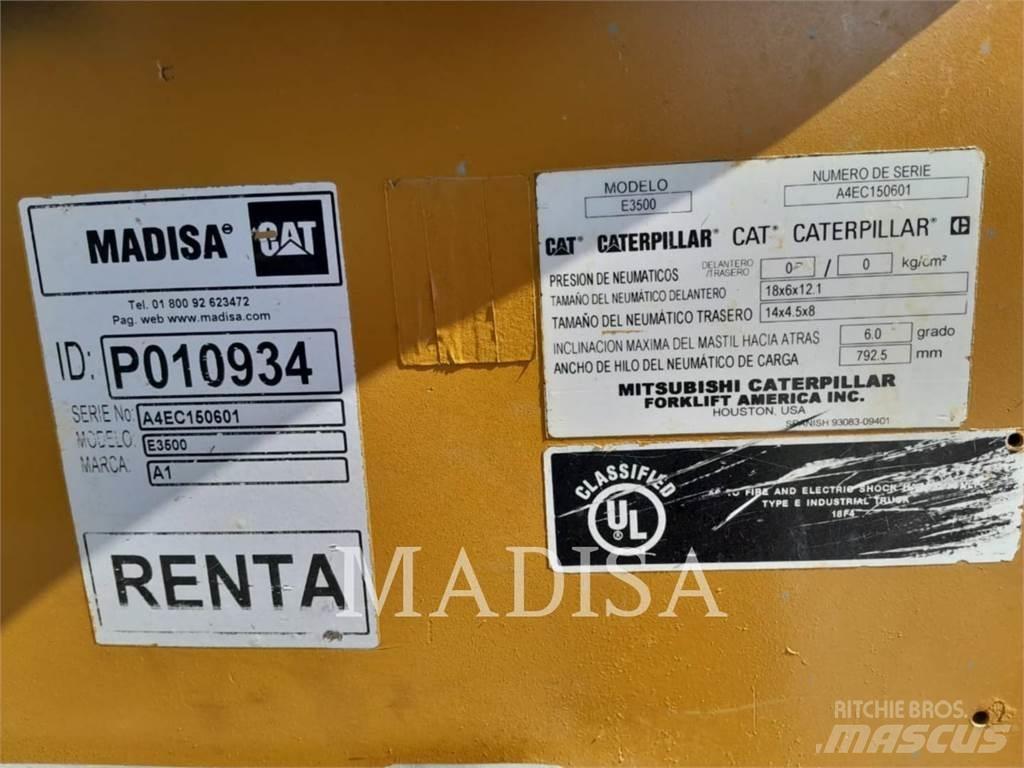 CAT LIFT TRUCKS E3500 Περονοφόρα ανυψωτικά κλαρκ - άλλα
