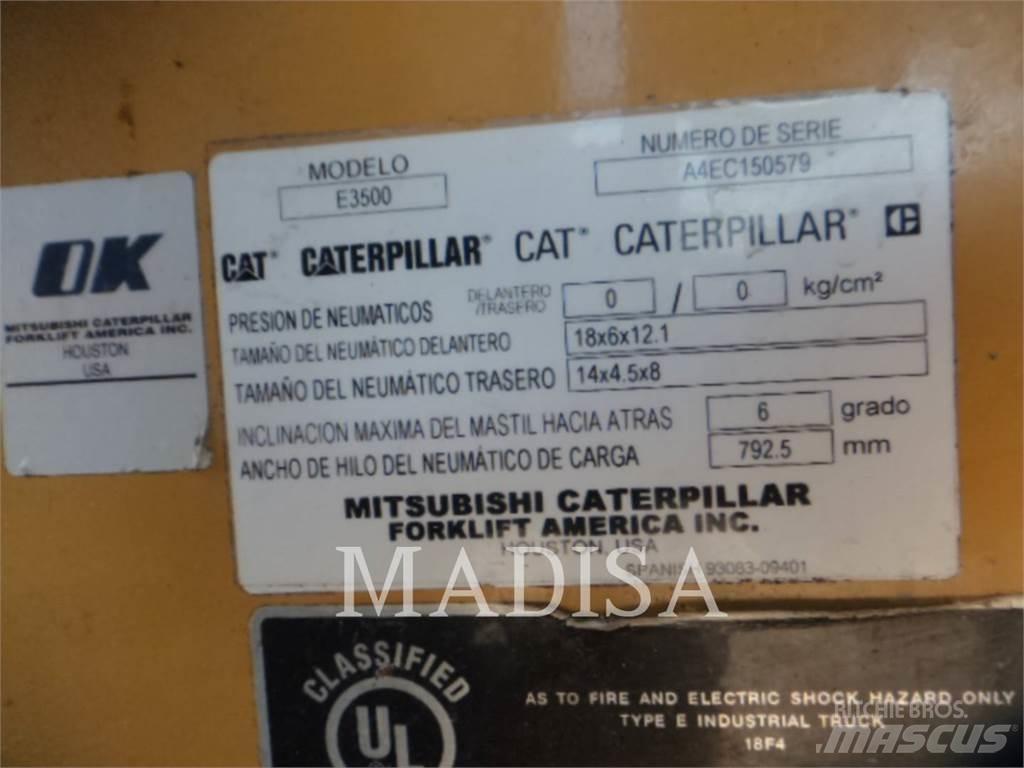 CAT LIFT TRUCKS E3500-AC Περονοφόρα ανυψωτικά κλαρκ - άλλα