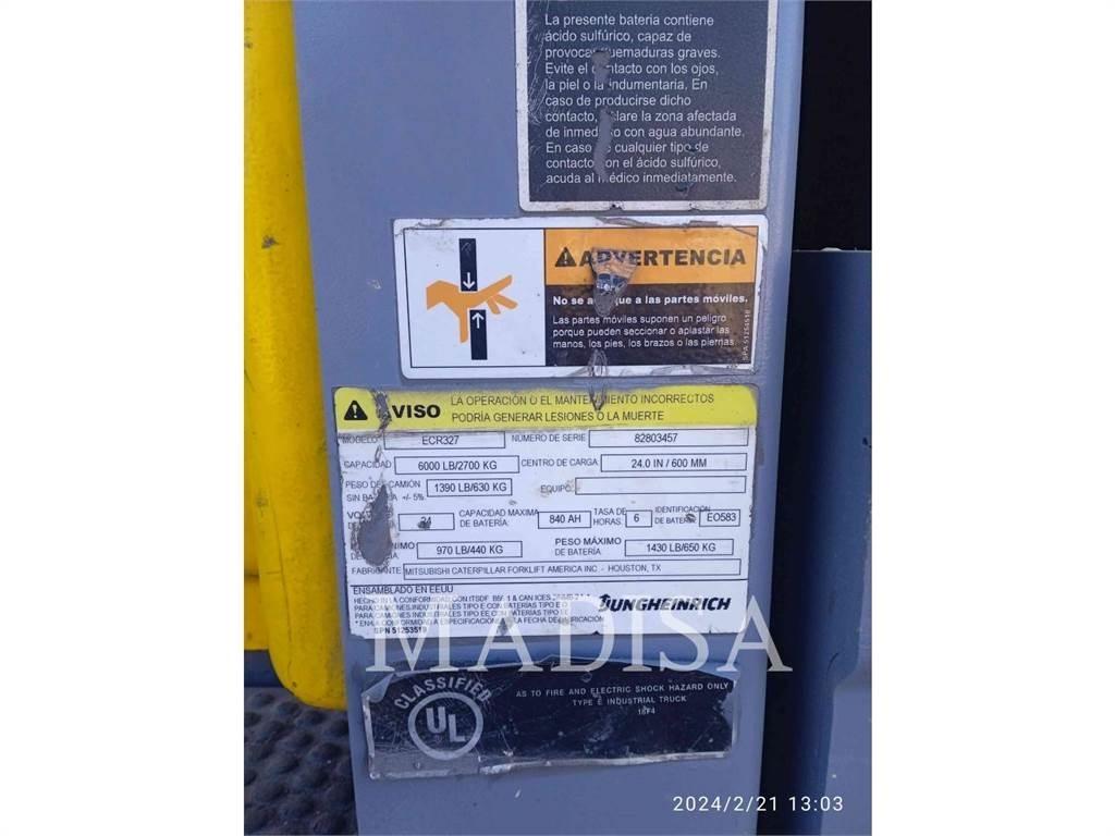 CAT LIFT TRUCKS ECR327 Περονοφόρα ανυψωτικά κλαρκ - άλλα