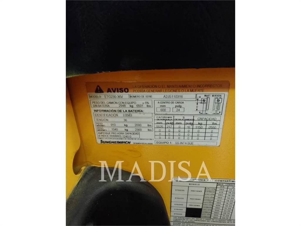CAT LIFT TRUCKS ETG230 Περονοφόρα ανυψωτικά κλαρκ - άλλα